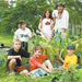 School children eat what they sow