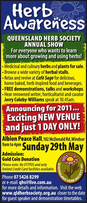 Herb Awareness Sunday 29th May