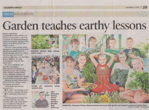Garden teaches earthy lessons